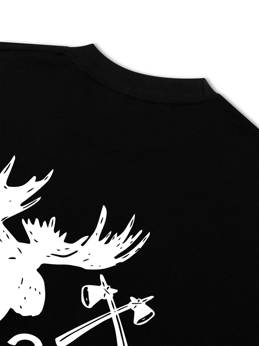 Áo Thun Relaxed Fit Moose Born To Be Wild
