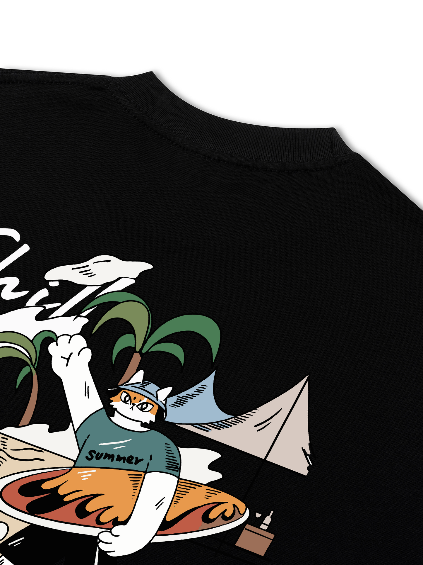 Áo Thun Relaxed Fit Chill Summer