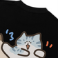 Áo Thun Relaxed Fit Paws Luv Cat Couple