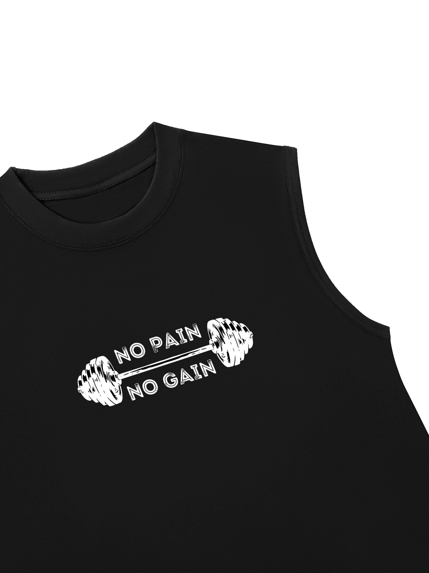 Áo Ba Lỗ Relaxed Fit No Pain No Gain