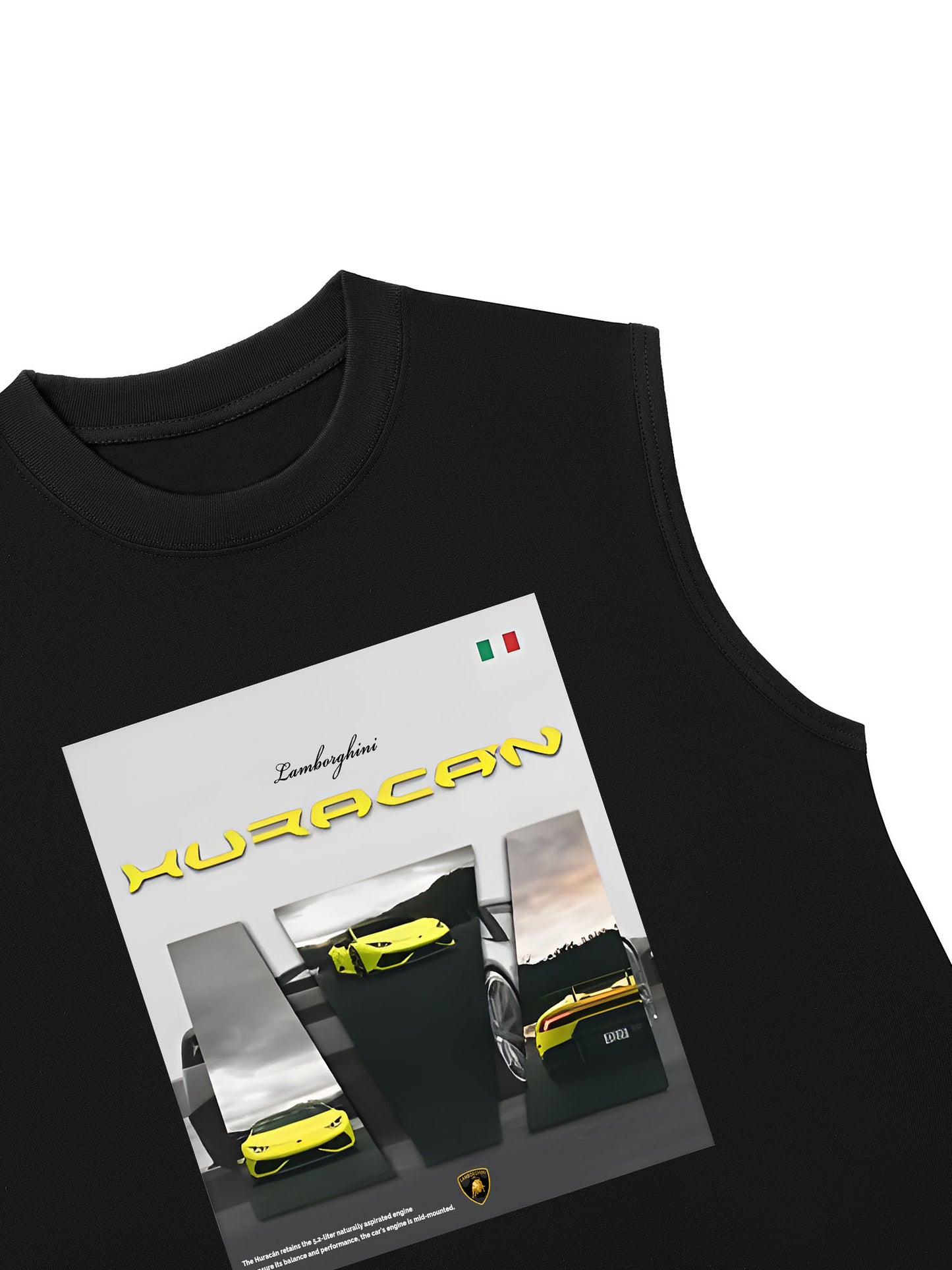 Áo Ba Lỗ Relaxed Fit CAR Lamborghini Muracan