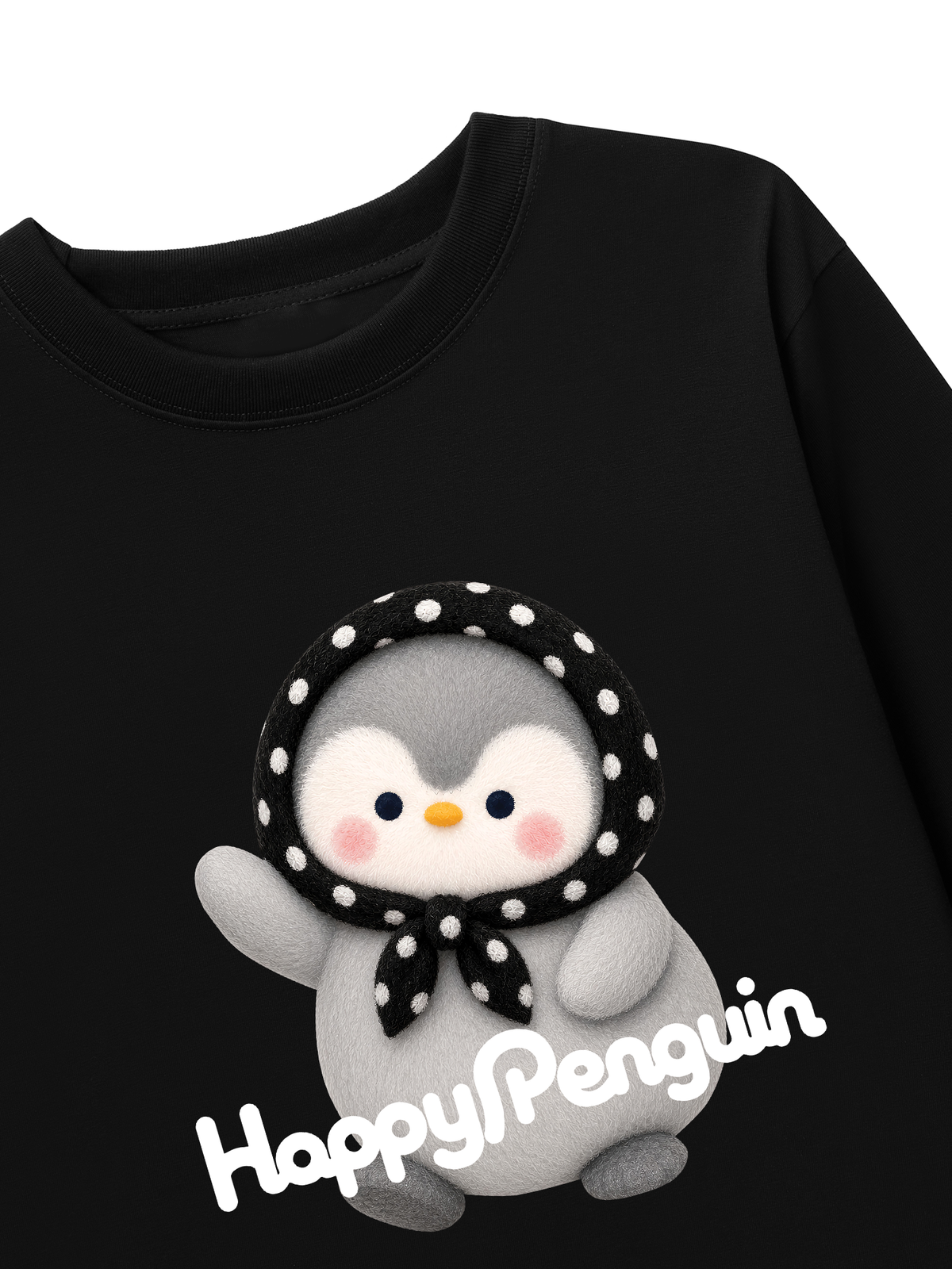 Áo Thun Dài Tay Happy Penguin