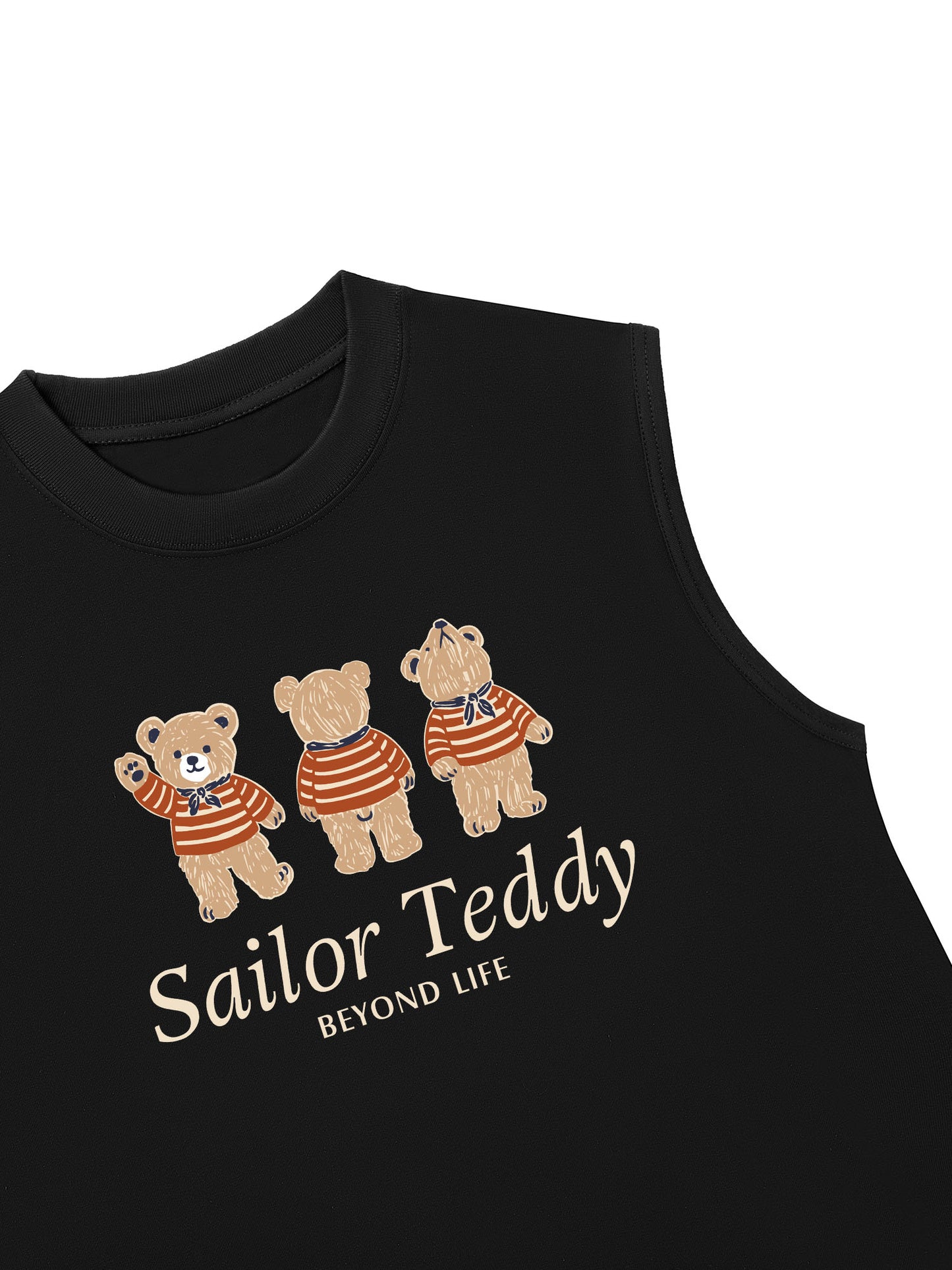 Áo Ba Lỗ Relaxed Fit Sailor Teddy