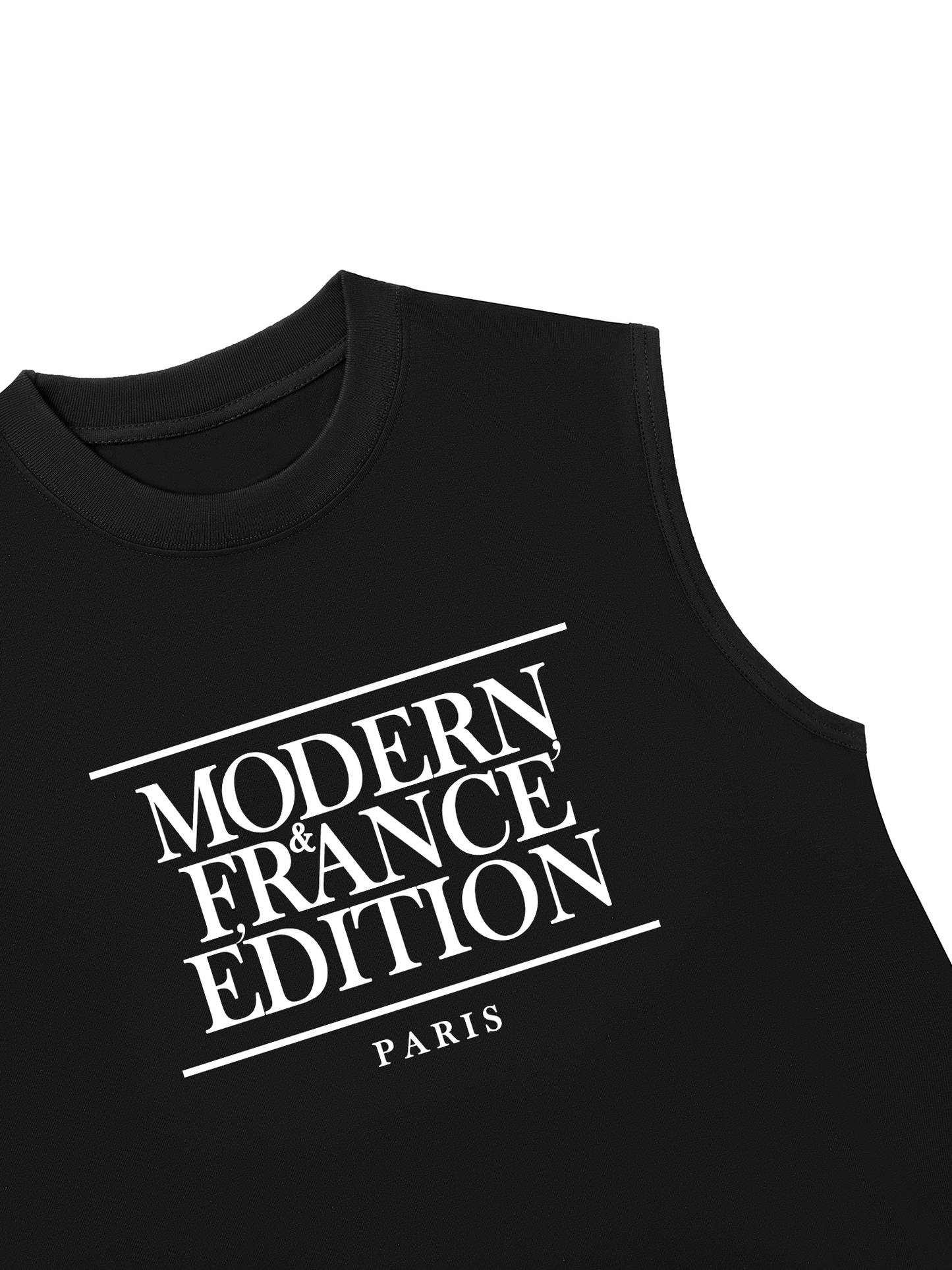 Áo Ba Lỗ Relaxed Fit PARIS MODERN EDITION - PARIS