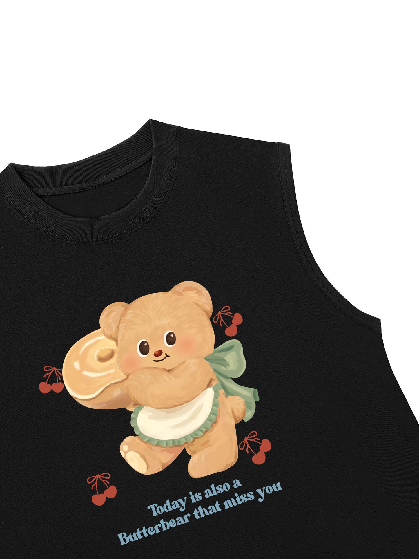 Áo Ba Lỗ Relaxed Fit Butterbear quote