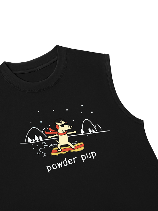 Áo Ba Lỗ Relaxed Fit Go Outside Powder Pup