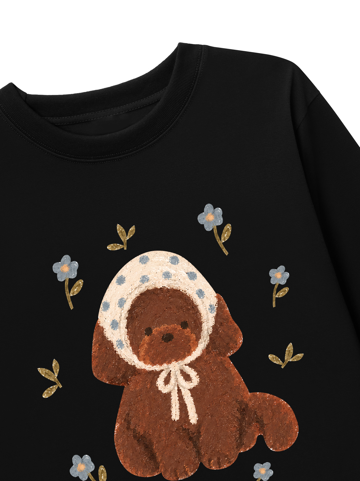 Áo Thun Dài Tay Cozy Puppy
