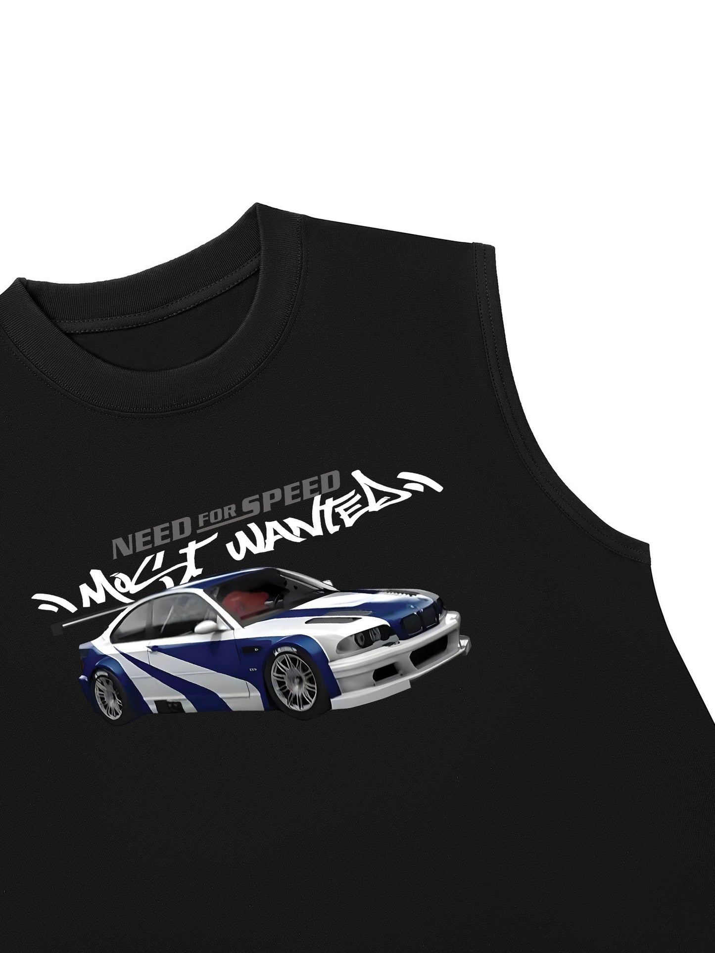 Áo Ba Lỗ Relaxed Fit CAR Need For Speed