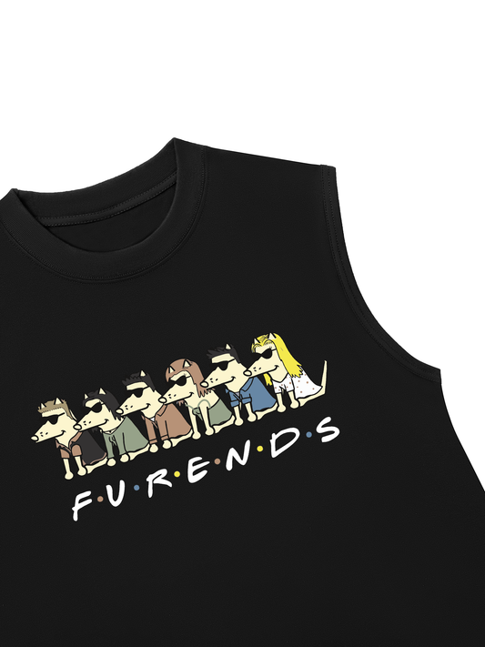 Áo Ba Lỗ Relaxed Fit Go Outside With Friends