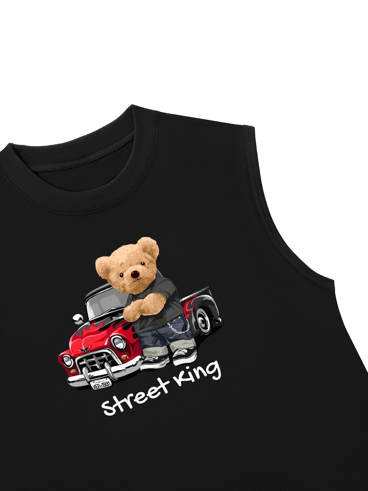 Áo Ba Lỗ Relaxed Fit Street King