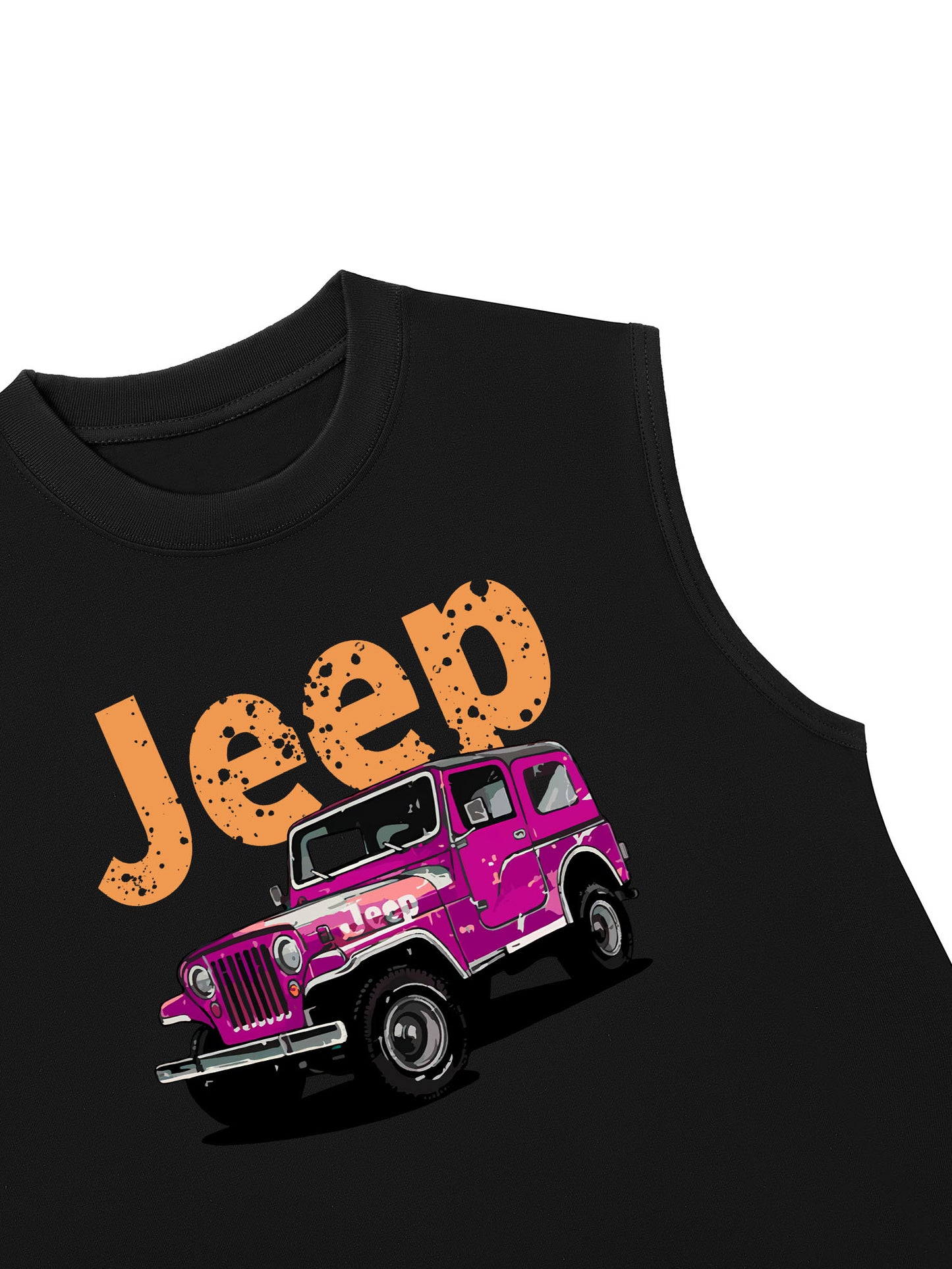 Áo Ba Lỗ Relaxed Fit JEEP CAR