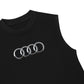 Áo Ba Lỗ Relaxed Fit CAR AUDI Black & White