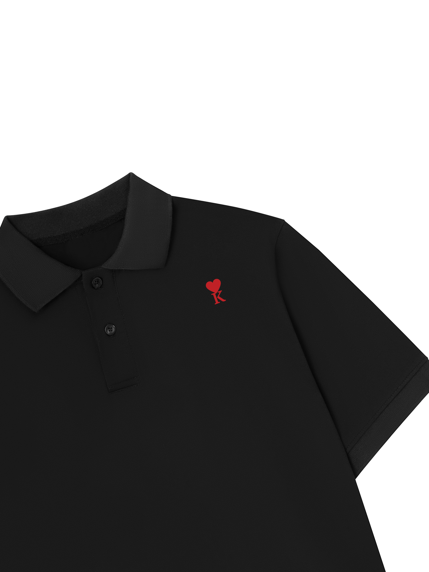 Áo Polo Relaxed Fit King Heart