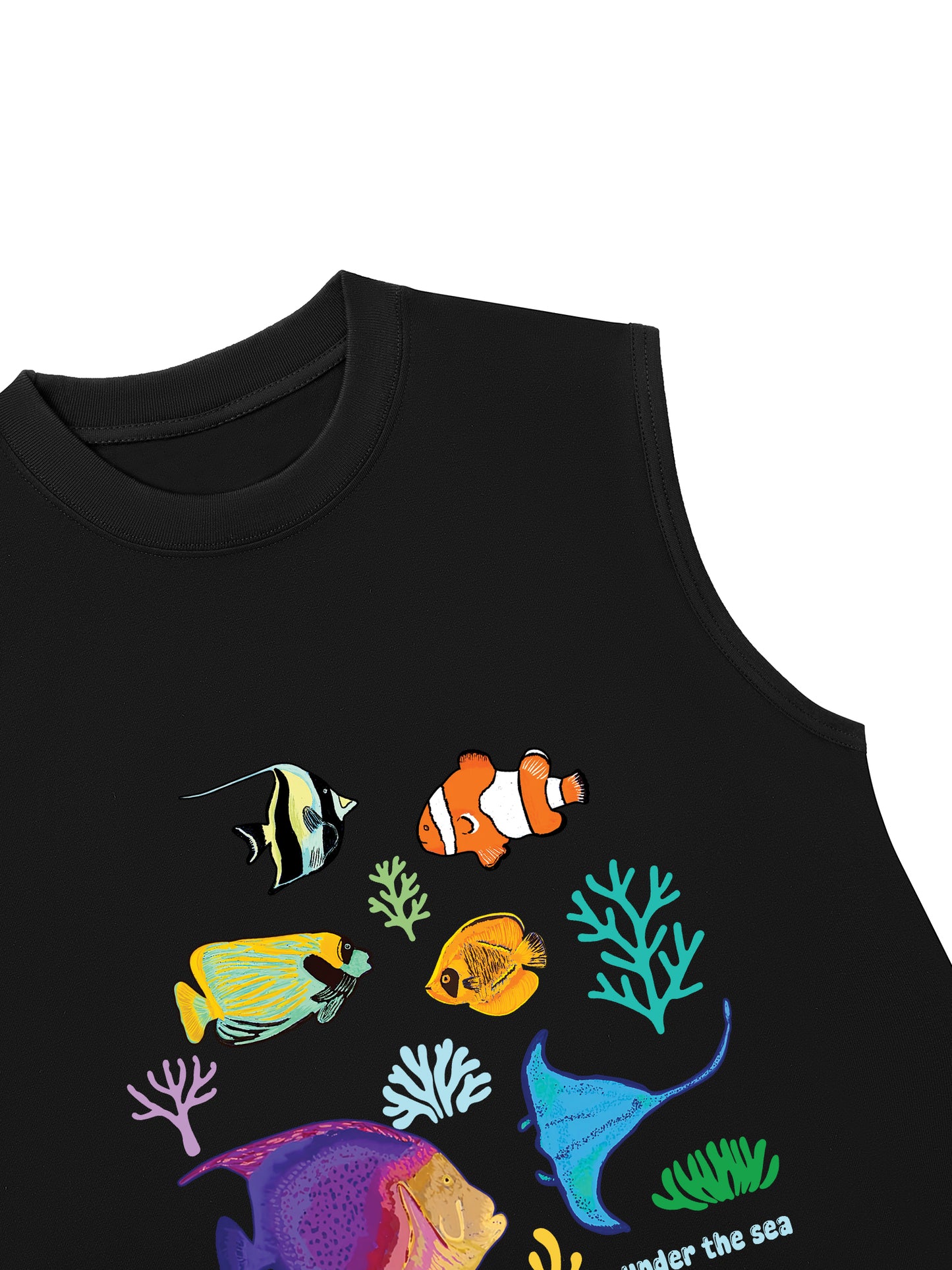 Áo Ba Lỗ Relaxed Fit Under The Sea