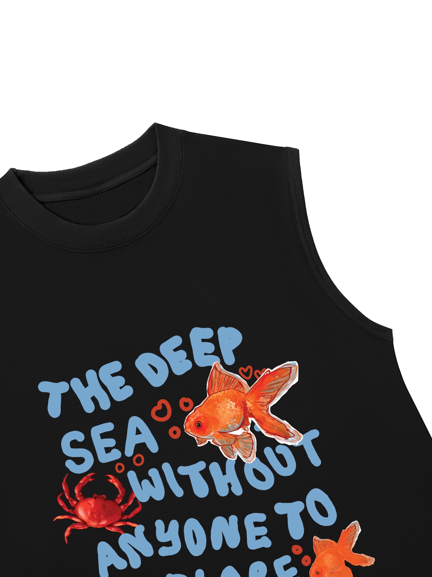 Áo Ba Lỗ Relaxed Fit Ocean The Deep Sea