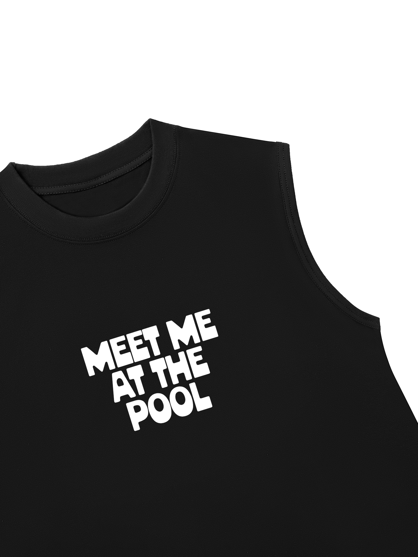 Áo Ba Lỗ Relaxed Fit Meet Me At The Pool