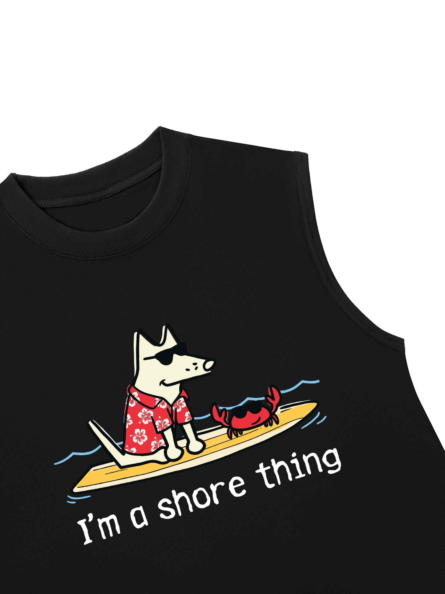 Áo Ba Lỗ Relaxed Fit Go Outside I_m A Shore Thing