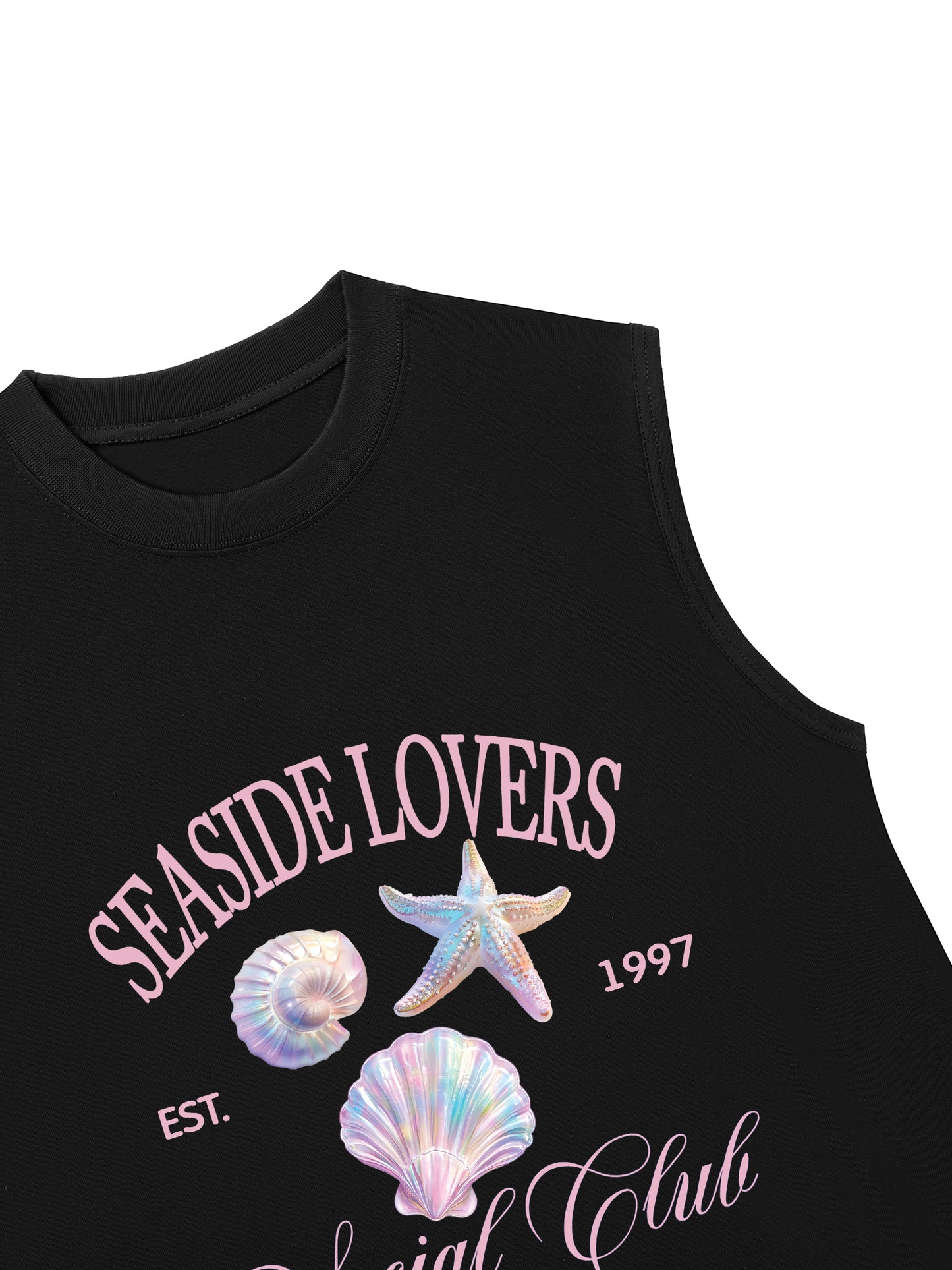 Áo Ba Lỗ Relaxed Fit Ocean Hologram Seaside Lover