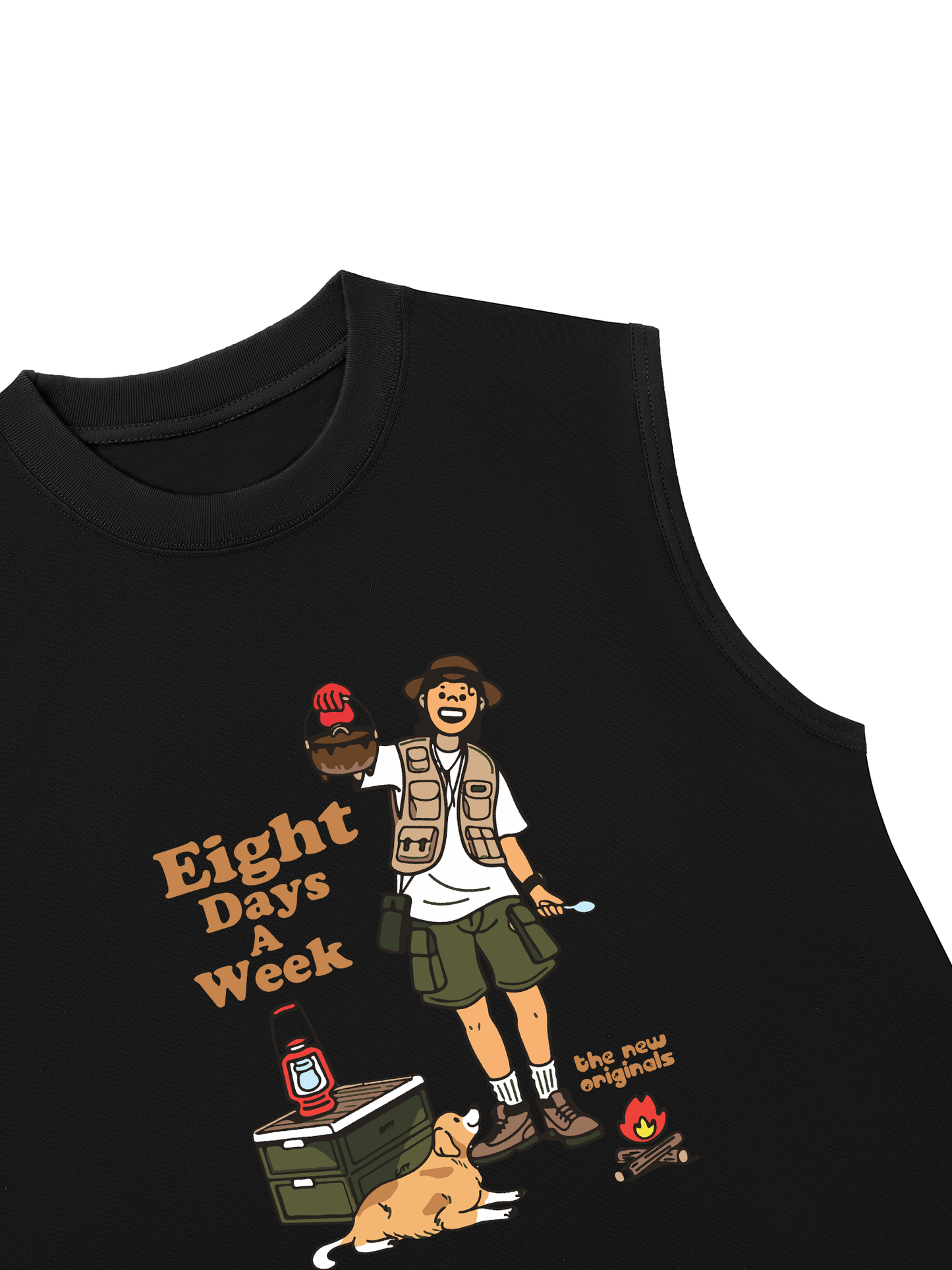 Áo Ba Lỗ Relaxed Fit Go Out Eight Days A Week