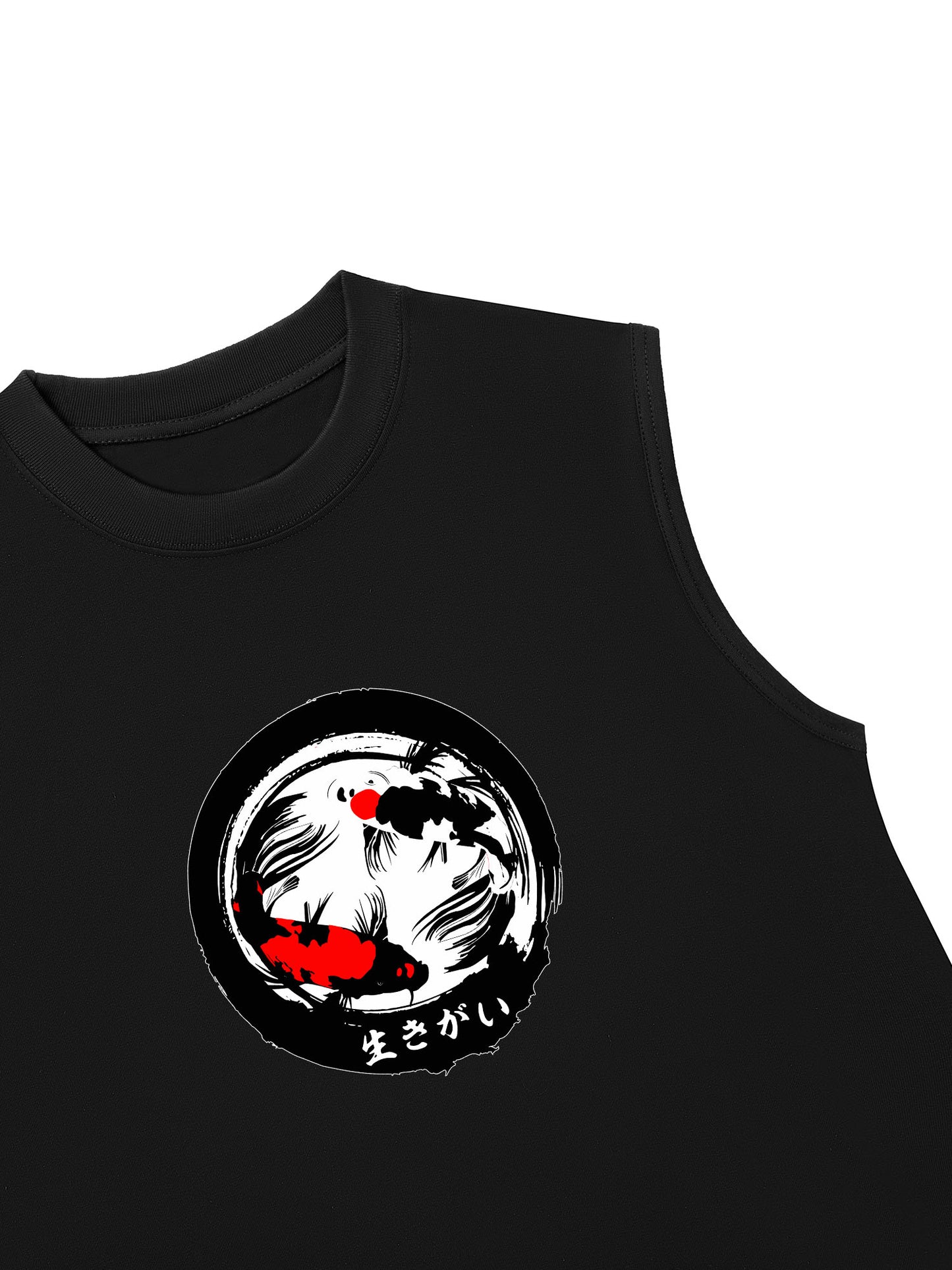 Áo Ba Lỗ Relaxed Fit The Flow State Koi