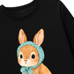 Áo Thun Dài Tay  Blue Tiffany Dotty Bunny