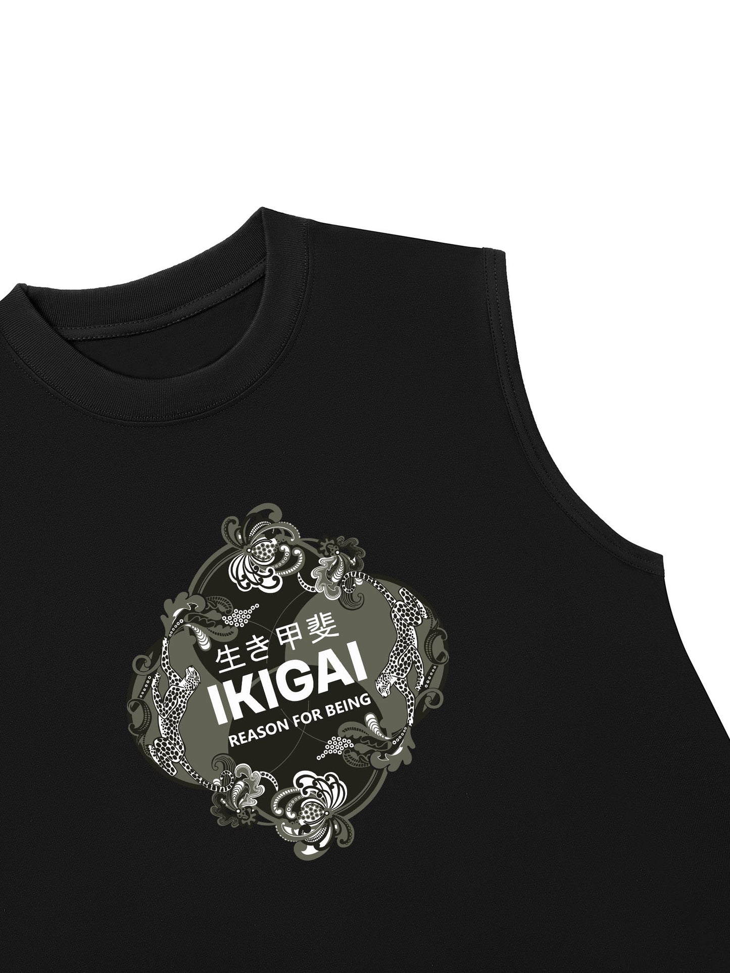 Áo Ba Lỗ Relaxed Fit Ikigai Chetah