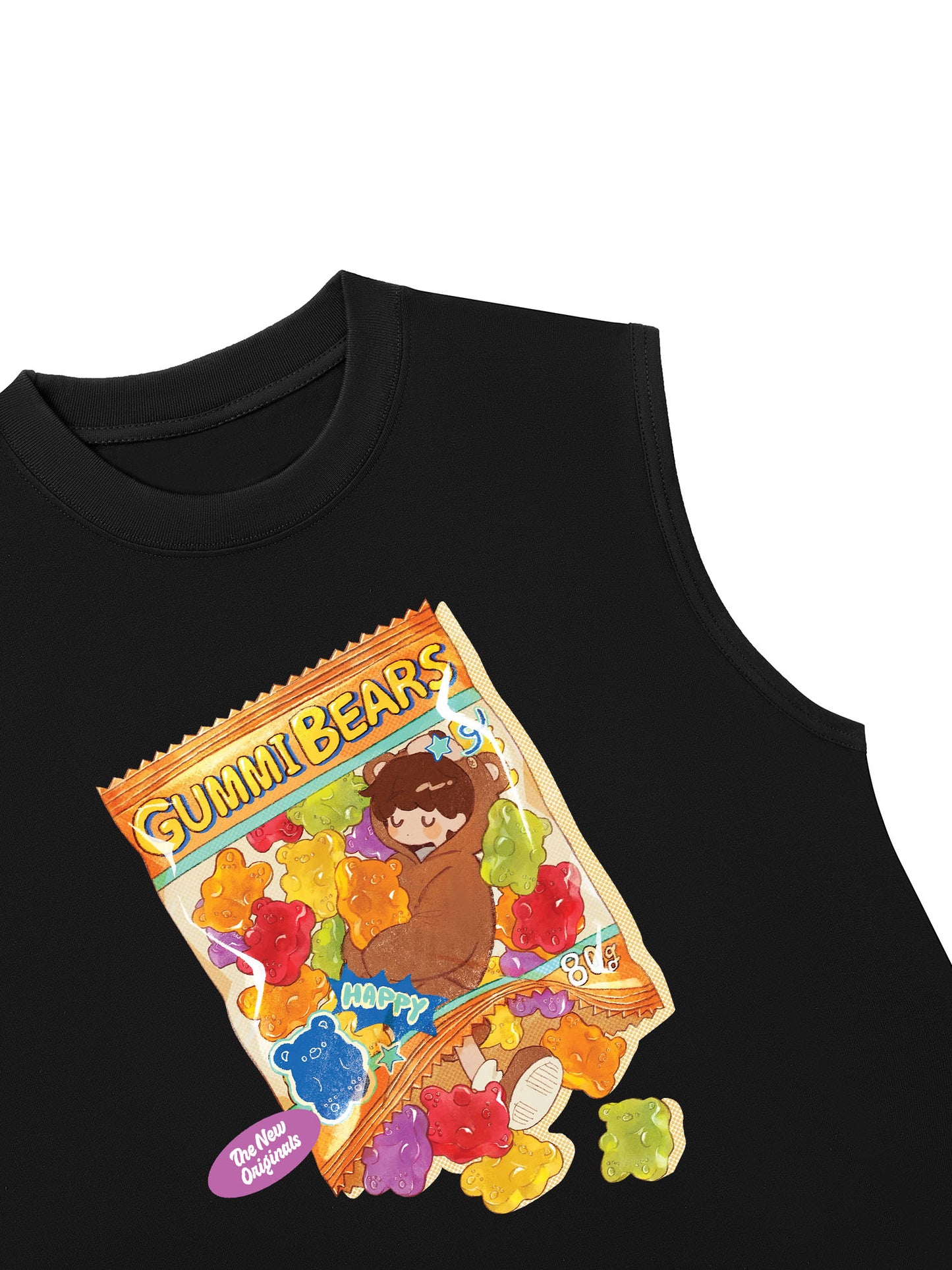 Áo Ba Lỗ Relaxed Fit Gummi Bear