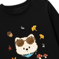 Áo Thun Dài Tay  Puppy Autumn Vibes