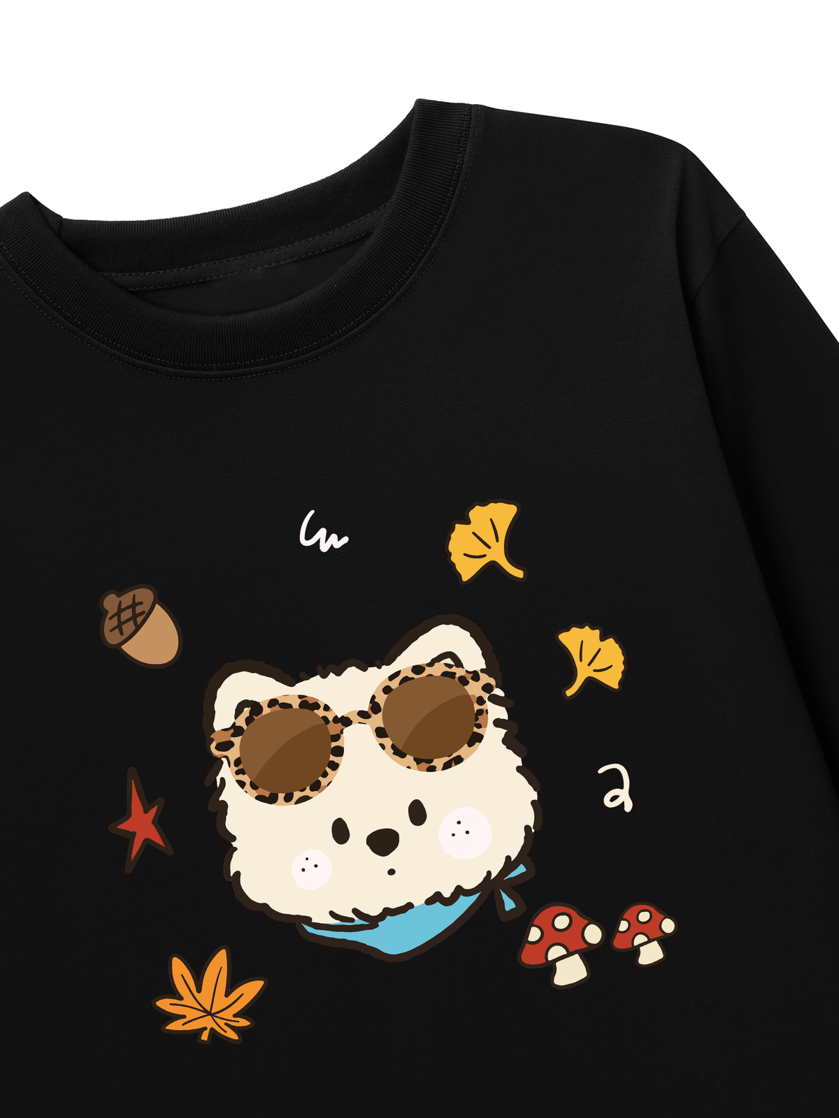 Áo Thun Dài Tay  Puppy Autumn Vibes