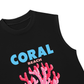 Áo Ba Lỗ Relaxed Fit Summer Vibes Coral Beach