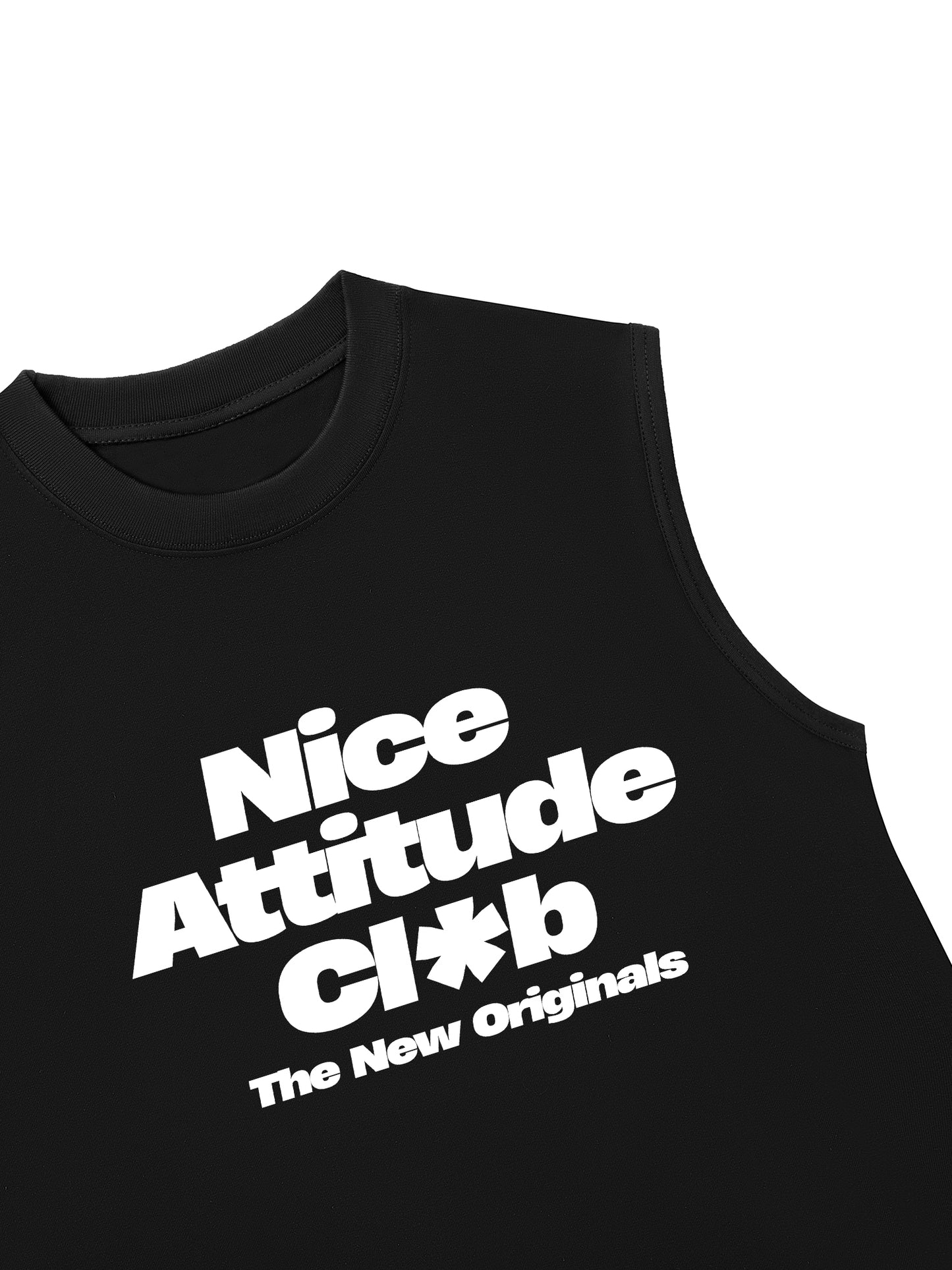 Áo Ba Lỗ Relaxed Fit  Life Vibe Nice Attitude