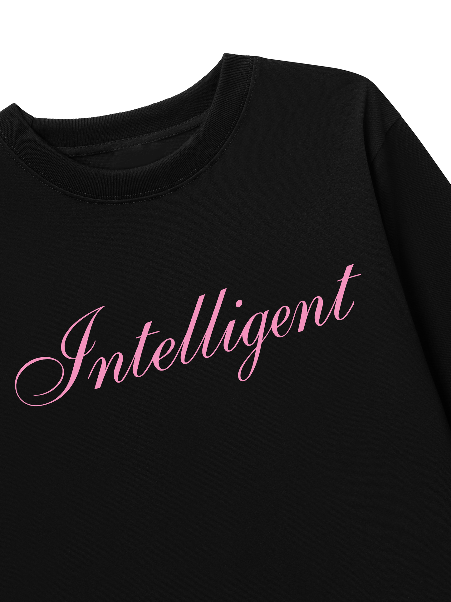 Áo Thun Dài Tay  Pink Intelligent