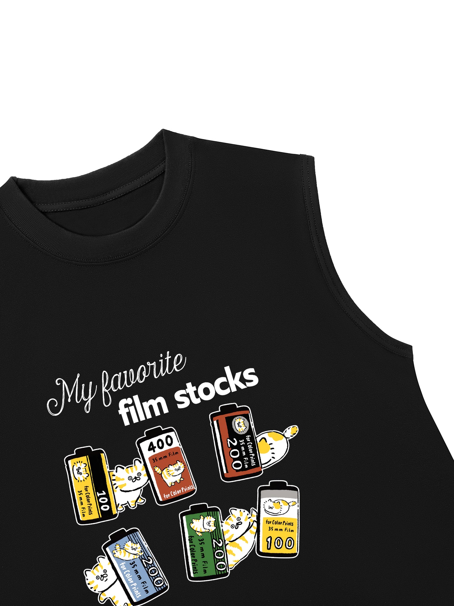 Áo Ba Lỗ Relaxed Fit My Favorite Film Stocks