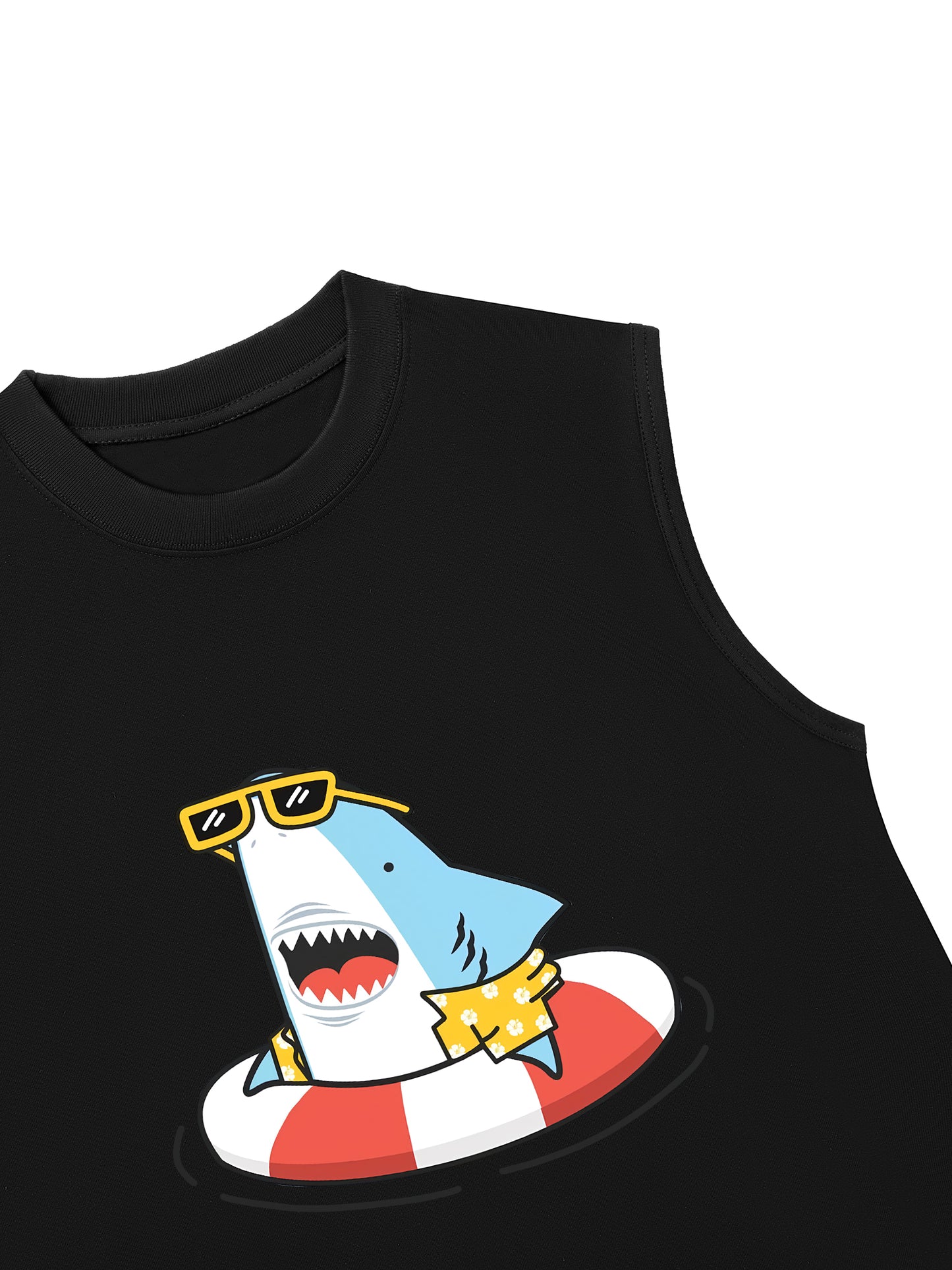 Áo Ba Lỗ Relaxed Fit Ocean baby Shark
