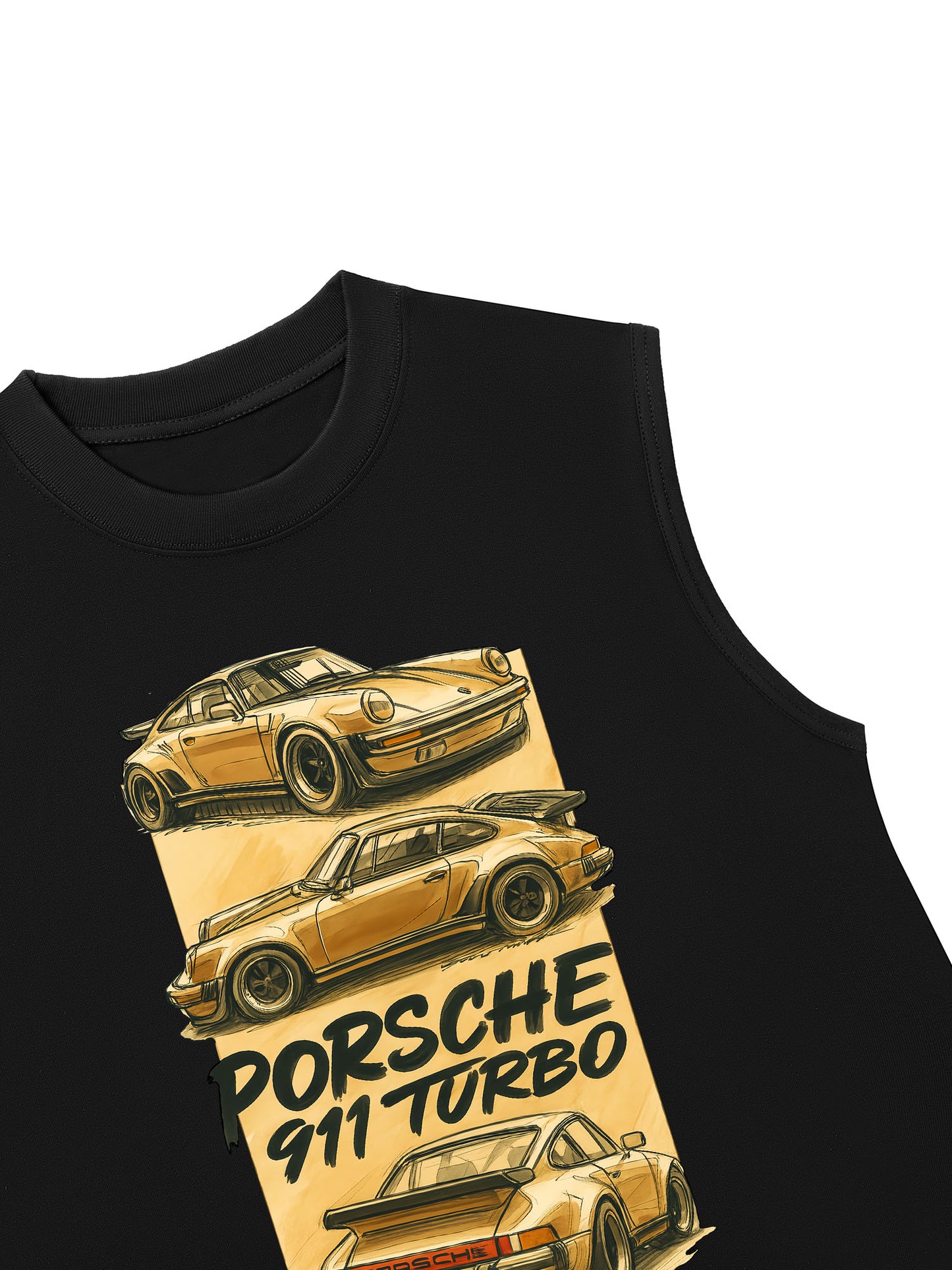 Áo Ba Lỗ Relaxed Fit Porsche 911 Turbo