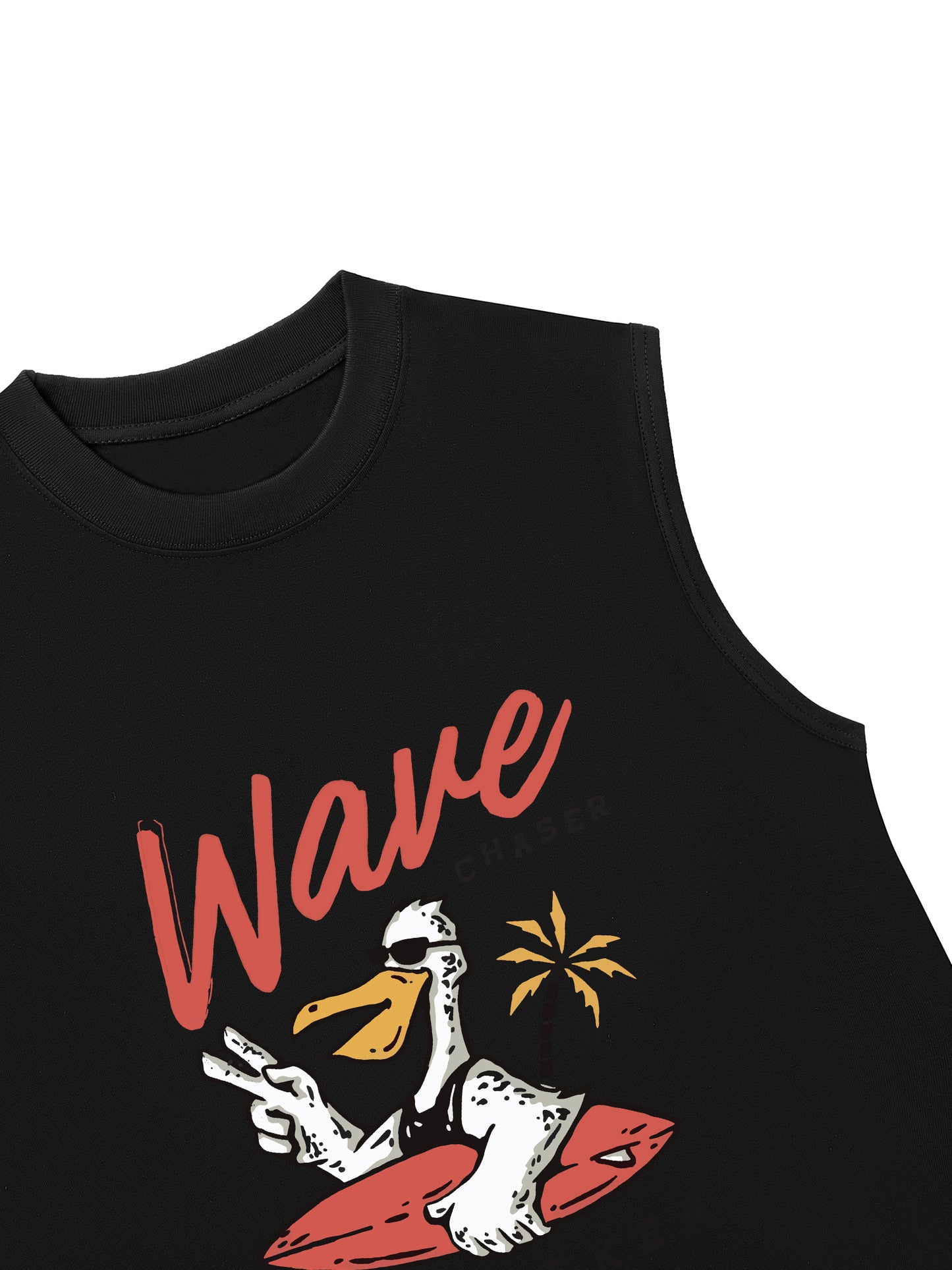 Áo Ba Lỗ Relaxed Fit Ocean Duck Waves