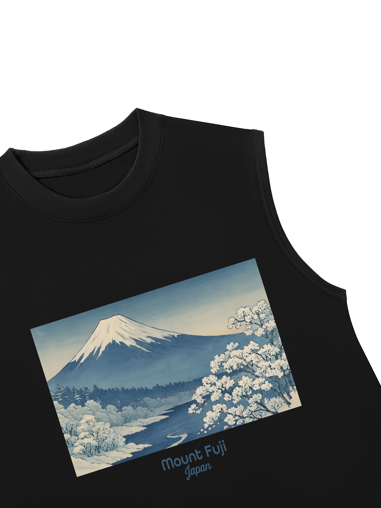 Áo Ba Lỗ Relaxed Fit Mount Fuji