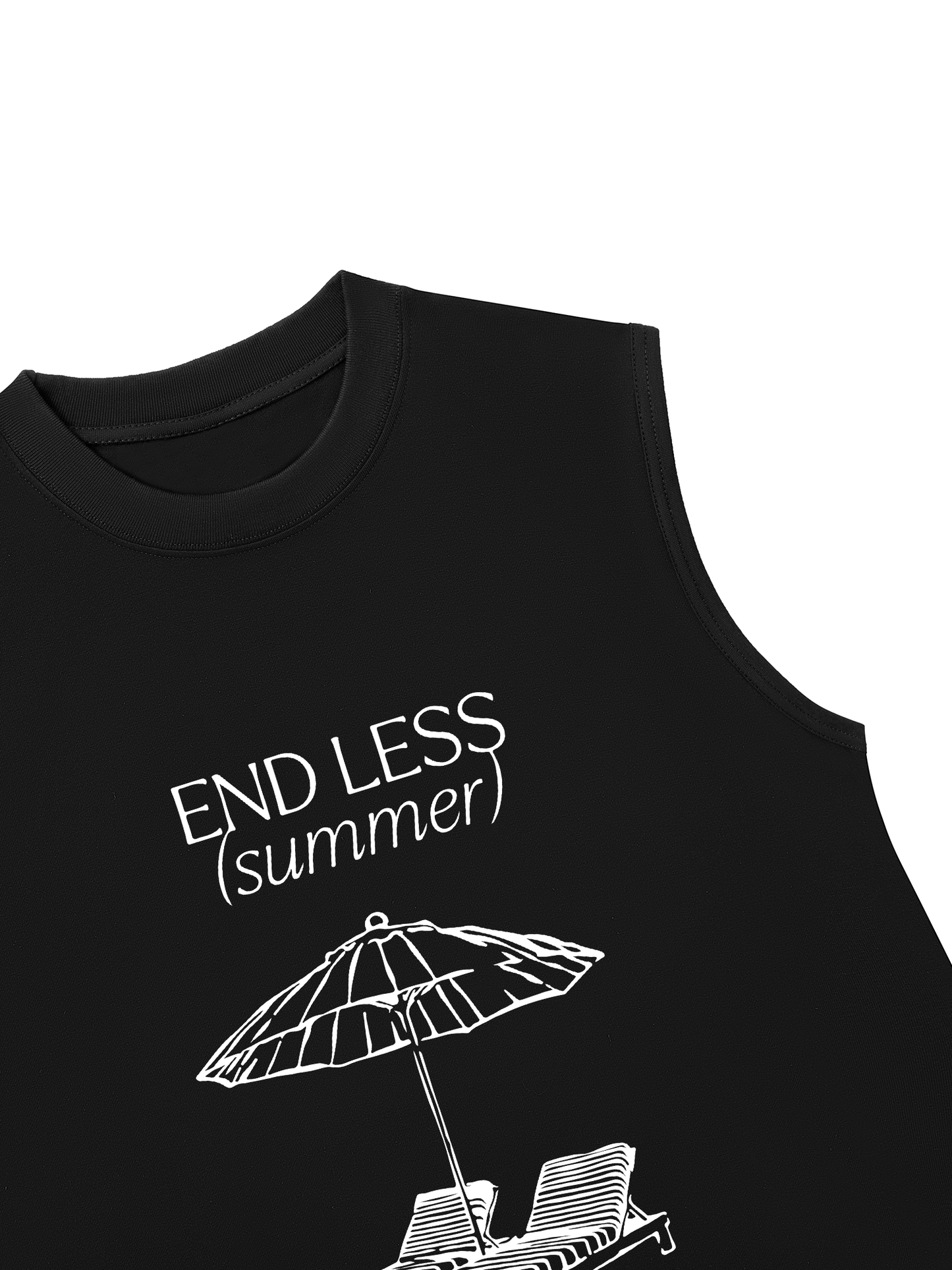 Áo Ba Lỗ Relaxed Fit End Less Summer Quote