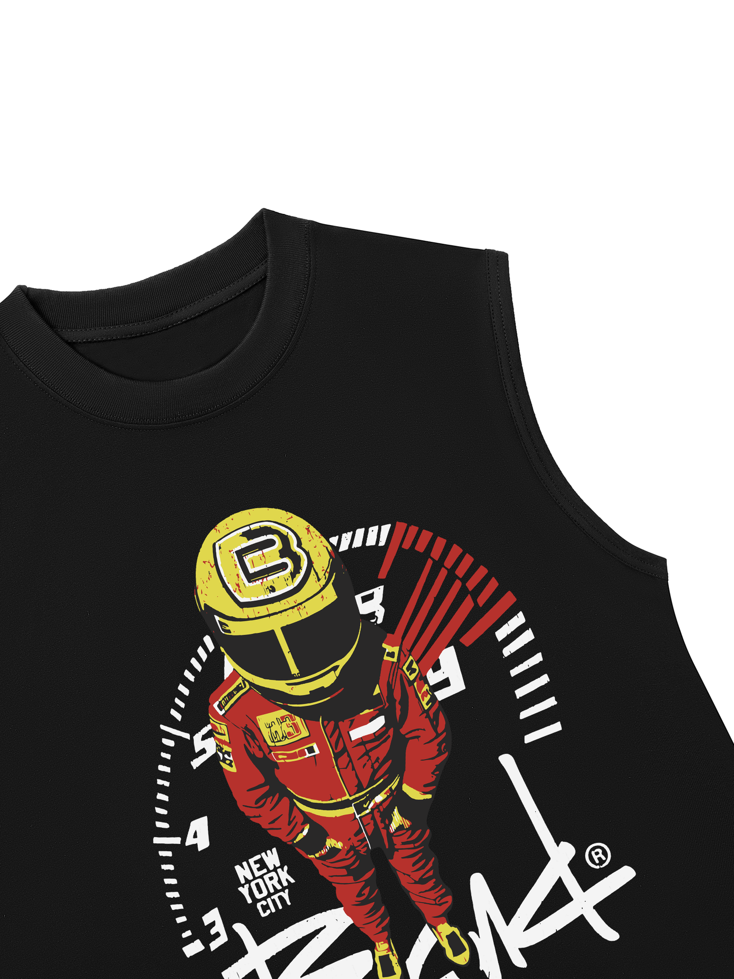 Áo Ba Lỗ Ralaxed Fit New York Race