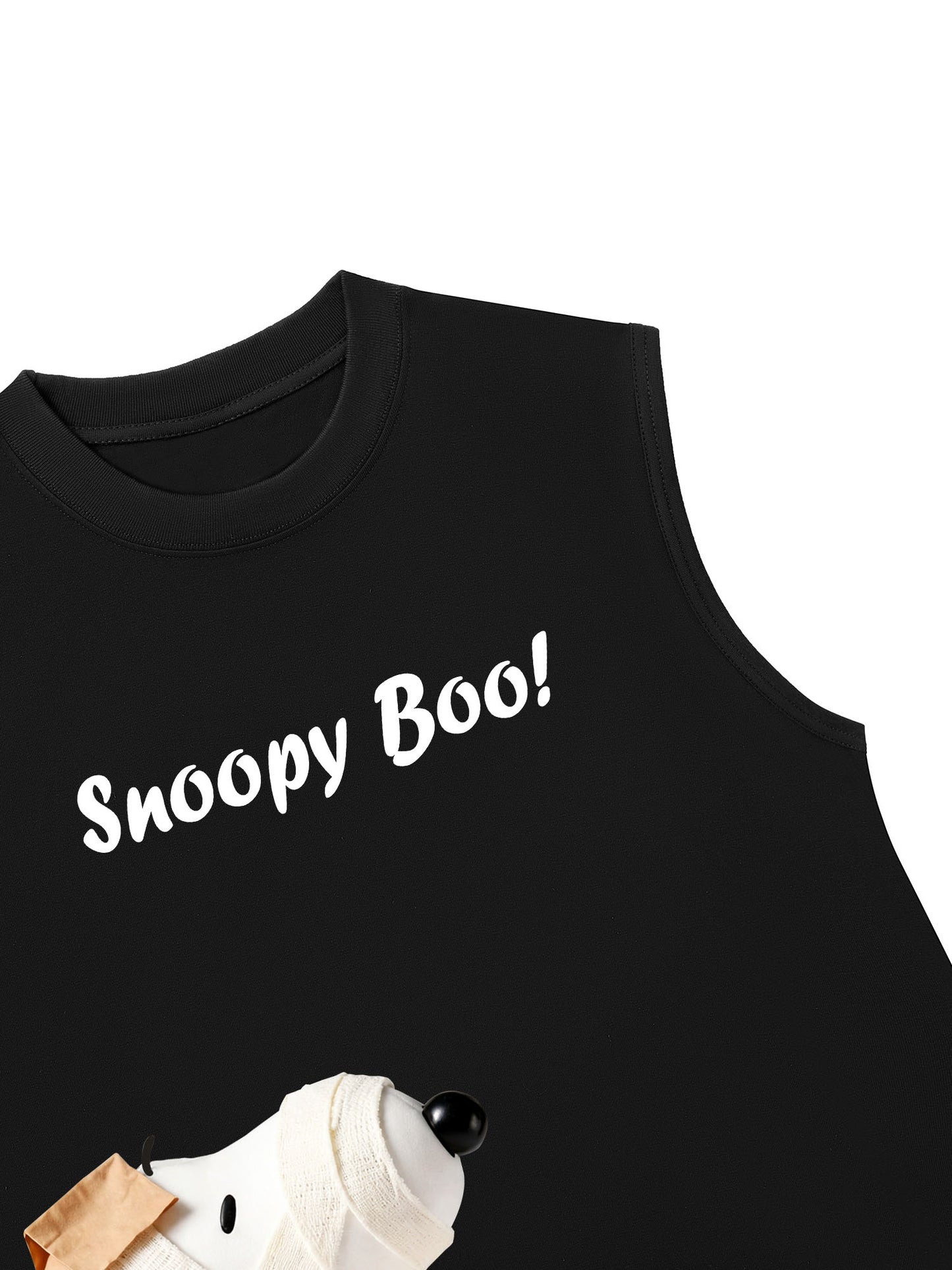 Áo Ba Lỗ Relaxed Fit Teddy Land Snoopy Boo