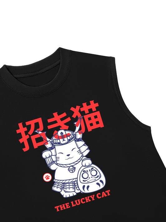 Áo Ba Lỗ Relaxed Fit Maneki Neko