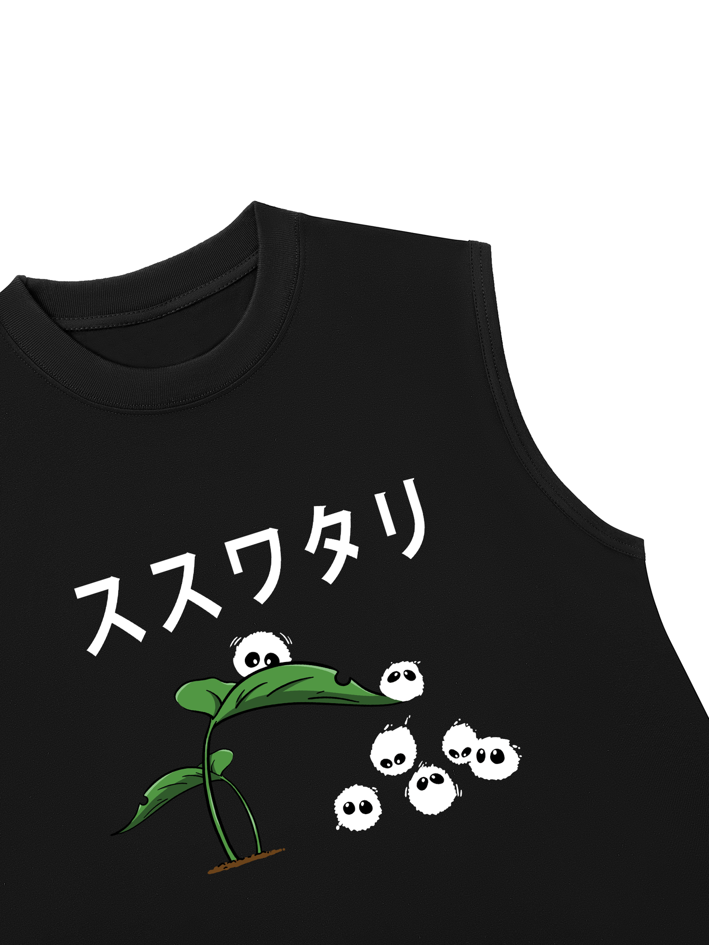 Áo Ba Lỗ Relaxed Fit Japan Spirit Scoot Sprites And Leaf