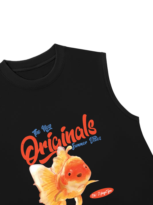 Áo Ba Lỗ Relaxed Fit Goldfish