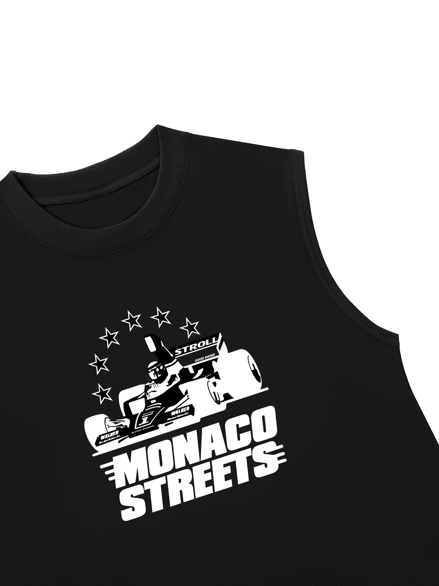 Áo Ba Lỗ Relaxed Fit Monaco Streets