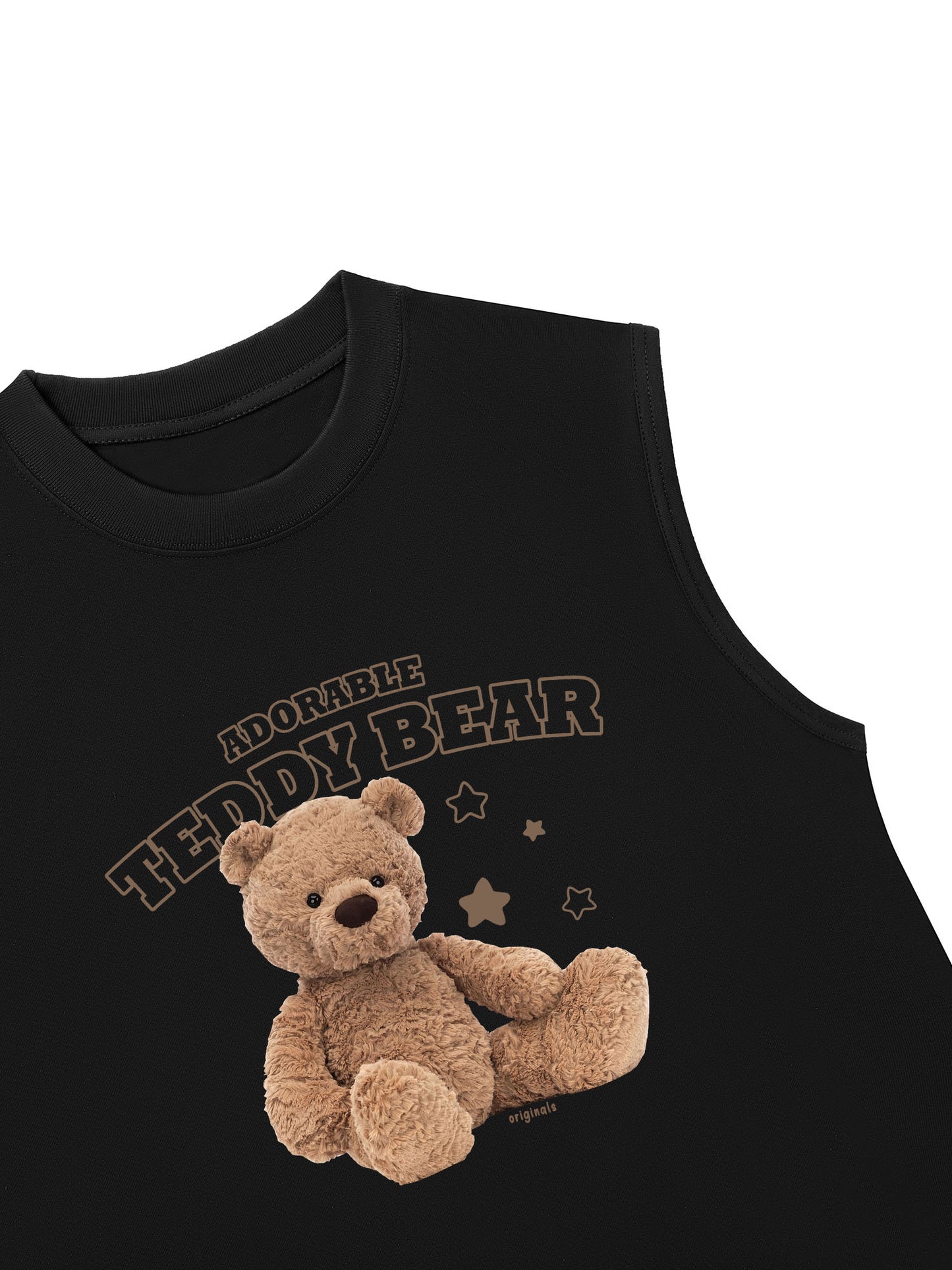 Áo Ba Lỗ Relaxed Fit Teddy Land Adorable Teddy Bear
