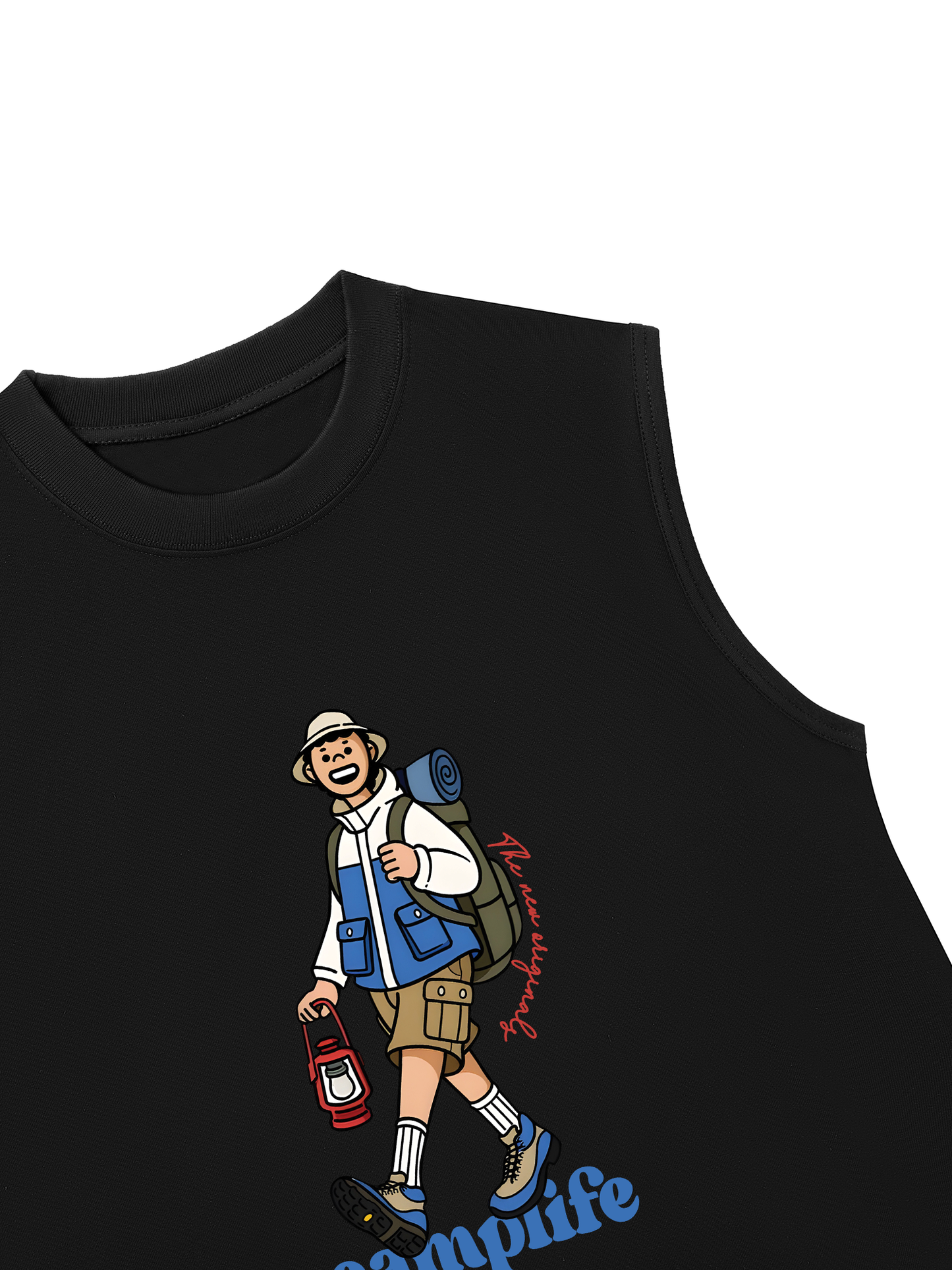 Áo Ba Lỗ Relaxed Fit Camplife