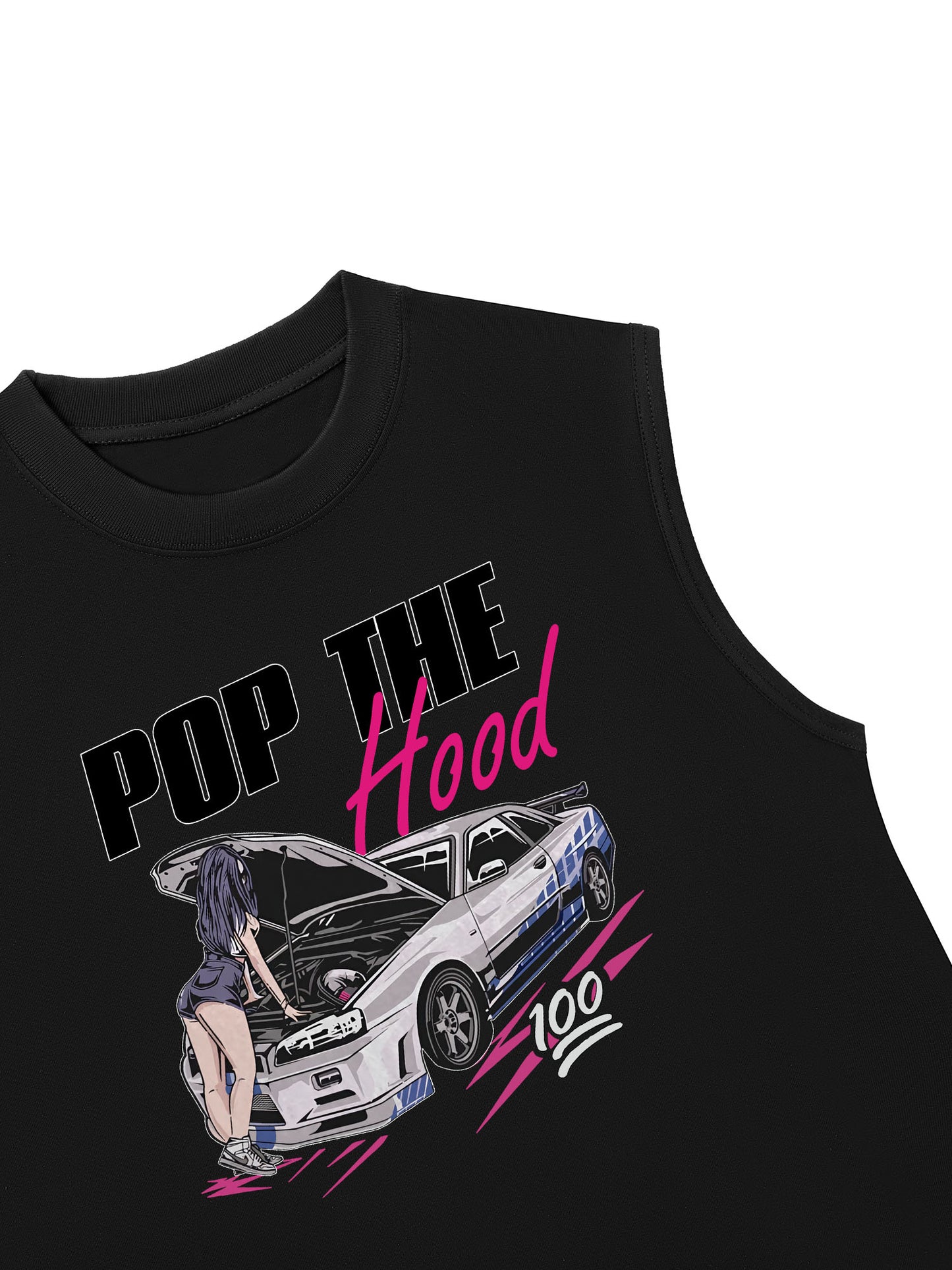 Áo Ba Lỗ Relaxed Fit POP THE HOOD