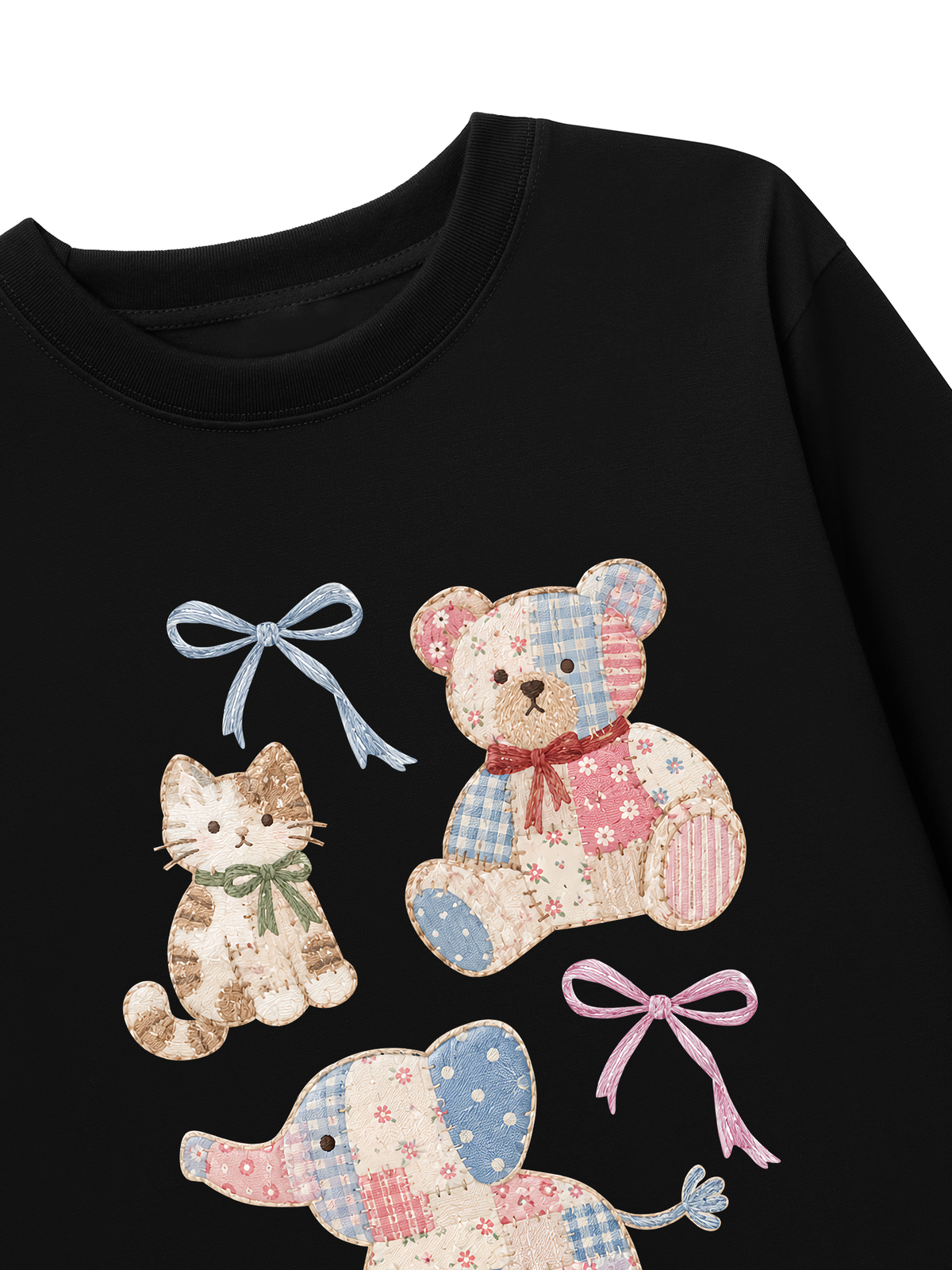 Áo Thun Dài Tay Vintage Bear