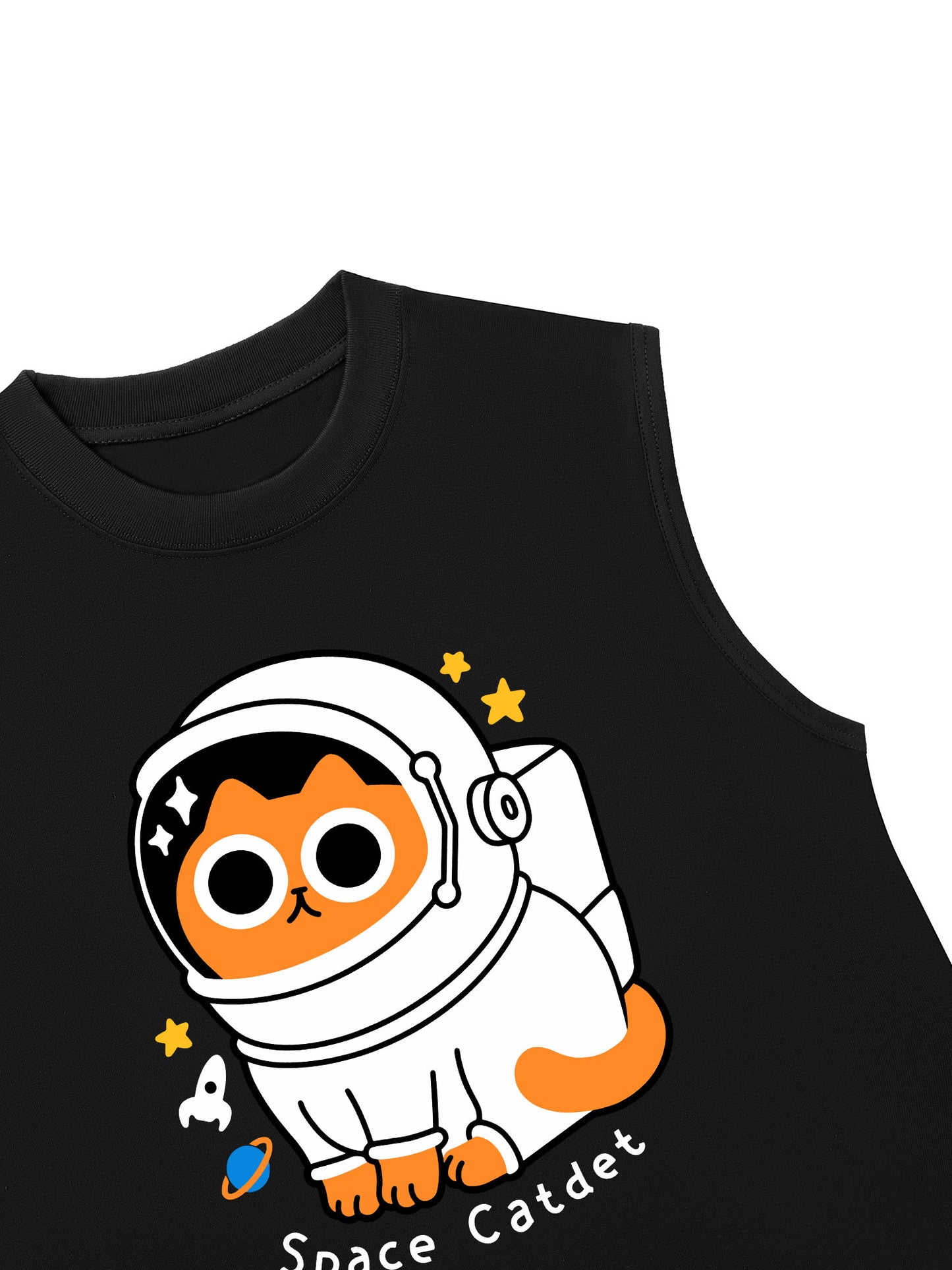Áo Ba Lỗ Relaxed Fit Space Catdet