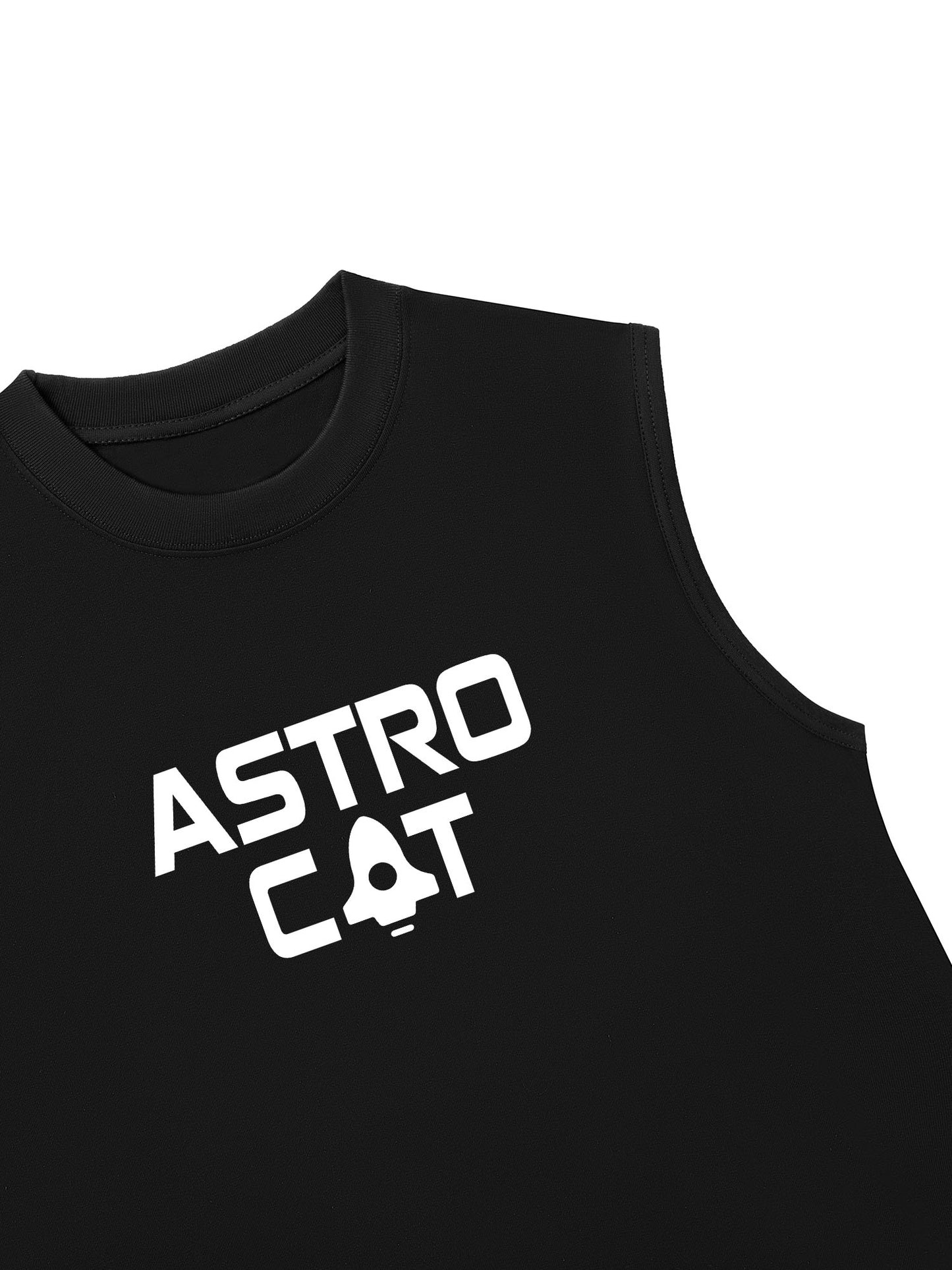 Áo Ba Lỗ Relaxed Fit Meow-ssion To Mars